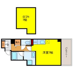 ベルシモンズ谷町の物件間取画像